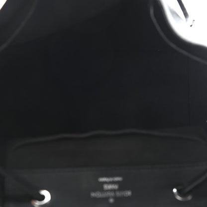 Louis Vuitton Calfskin Lockme Backpack Black 5 of 9