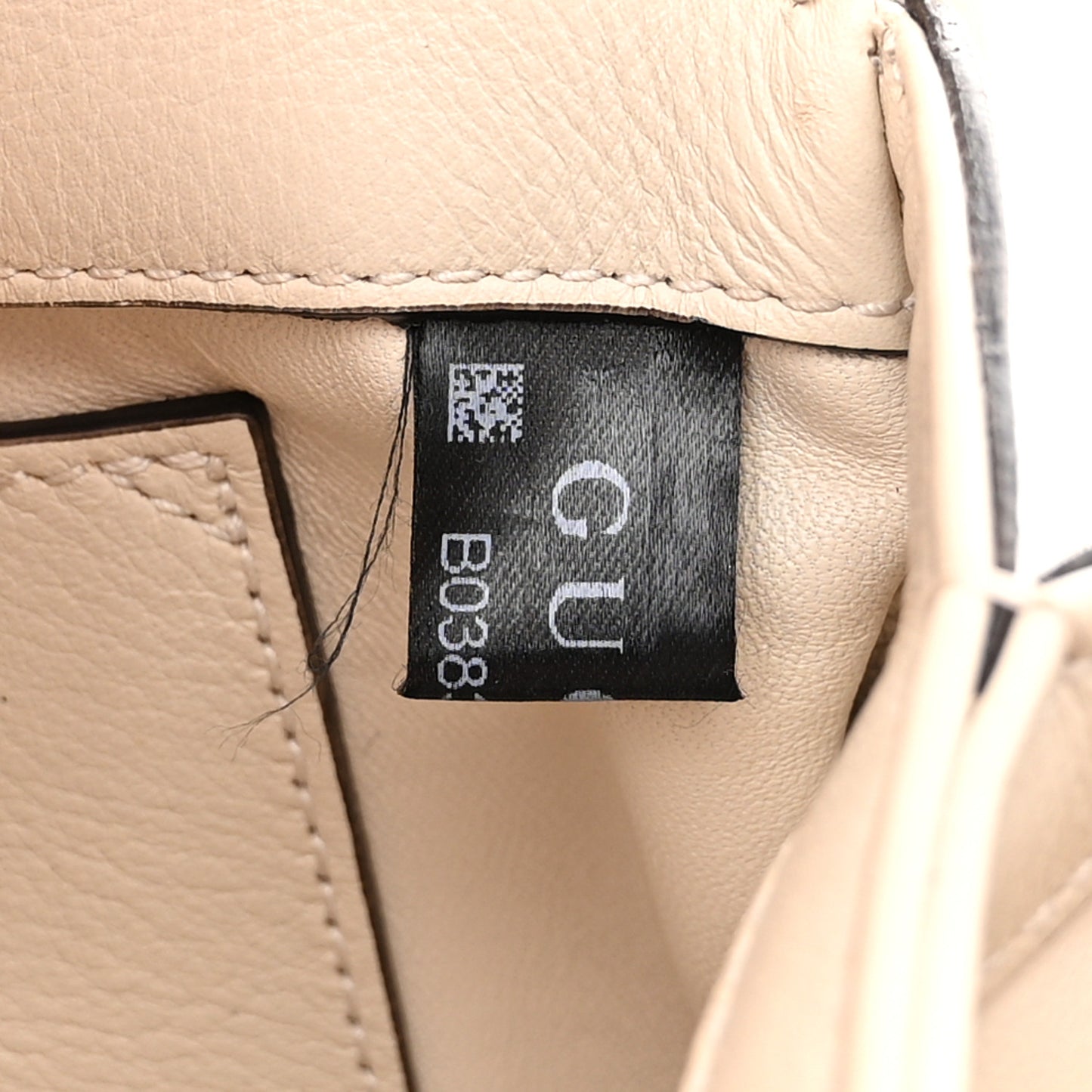 Roxy Calfskin Web Mini Blondie Shoulder Bag White