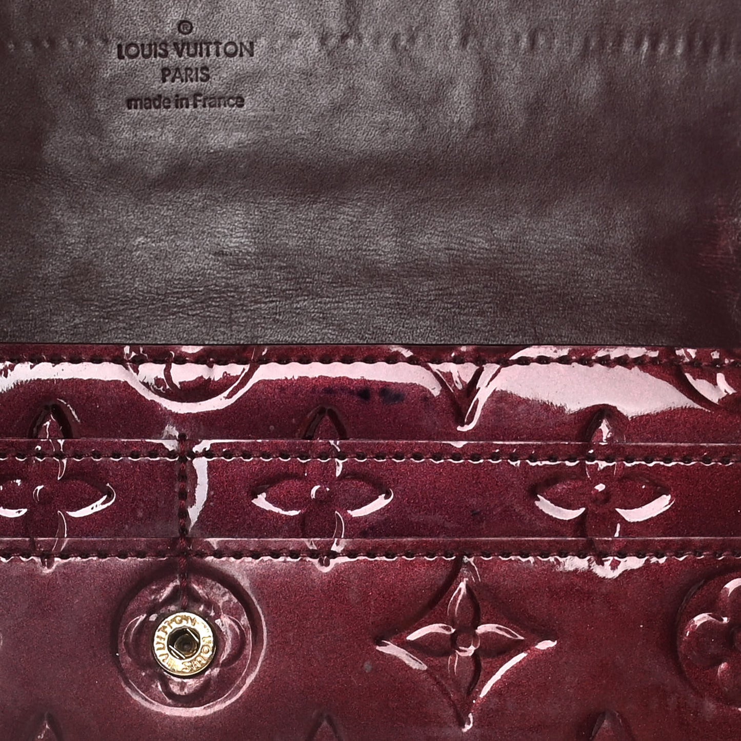 Vernis Sarah Wallet Amarante
