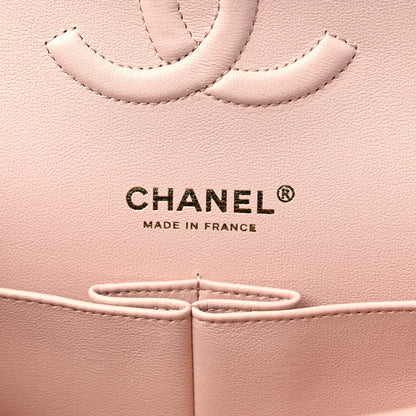 Chanel Caviar Quilted Medium Double Flap Light Beige 6 of 9