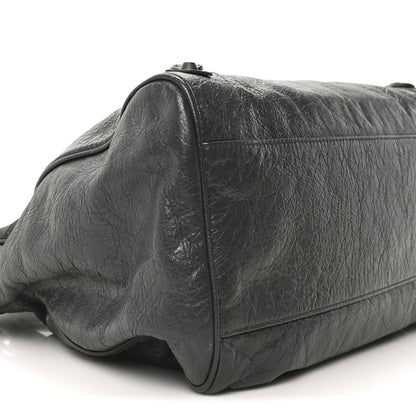 Balenciaga Agneau Classic Hardware Velo Gris Fossile 9 of 10