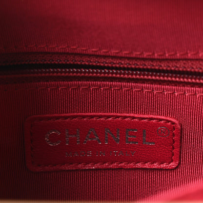 Chanel Metallic Lambskin Calfskin Quilted Medium Gabrielle Hobo Gold 6 of 10