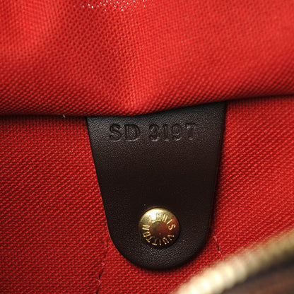 Louis Vuitton Damier Ebene Speedy Bandouliere 30 7 of 9