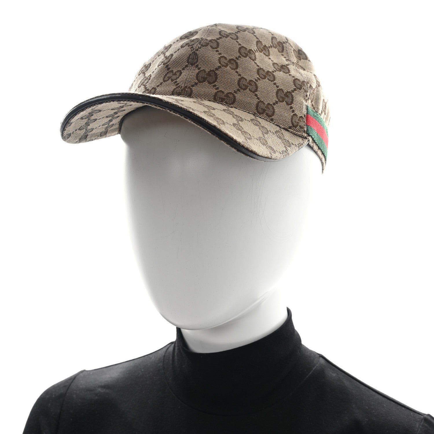 Gucci Monogram Web Baseball Hat S Beige Cocoa 2 of 10