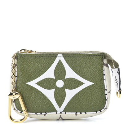 Louis Vuitton Monogram Giant Micro Pochette Accessories Kaki White 1 of 8