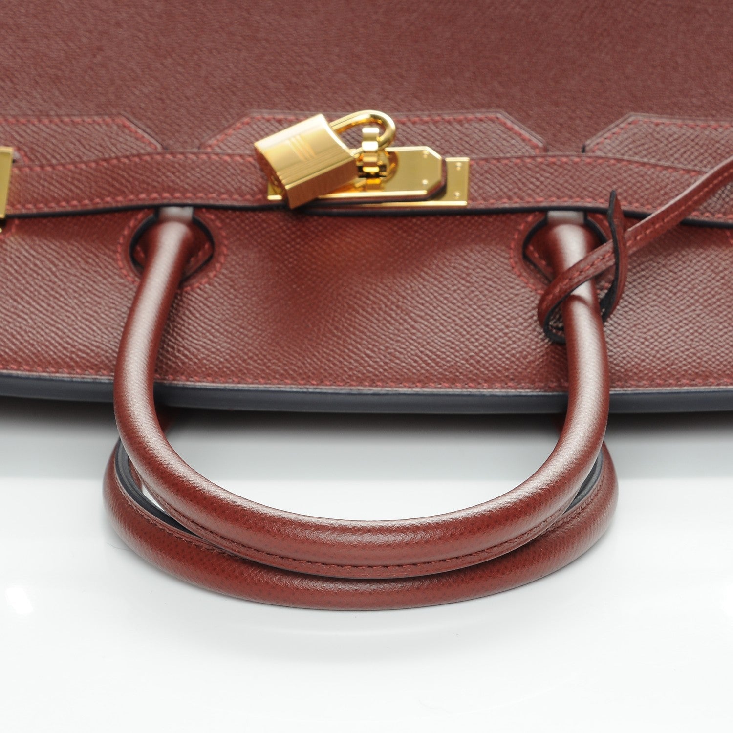 Hermes Epsom Contour Birkin 35 Rouge H 25 of 27