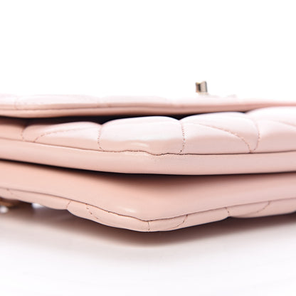 Chanel Lambskin Quilted Medium Trendy CC Flap Light Pink 8 of 11