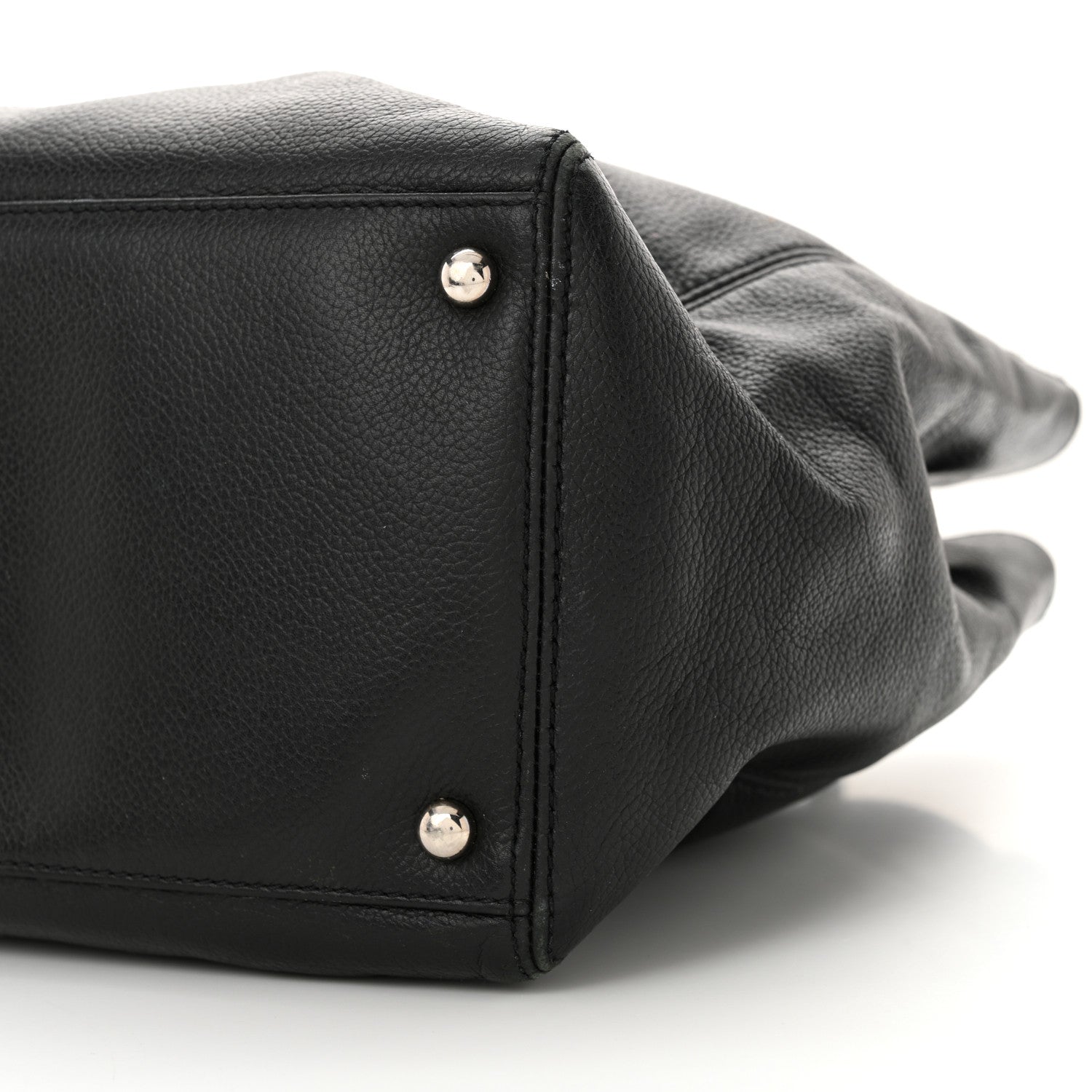 Chanel Calfskin Cerf Executive Shopper Tote Black 11 of 17