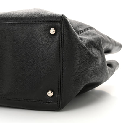Chanel Calfskin Cerf Executive Shopper Tote Black 11 of 17