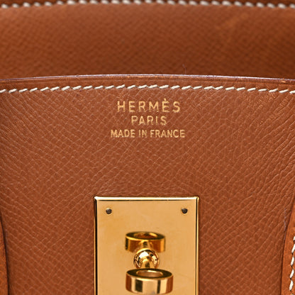 Hermes Courchevel Birkin 35 Gold 6 of 17