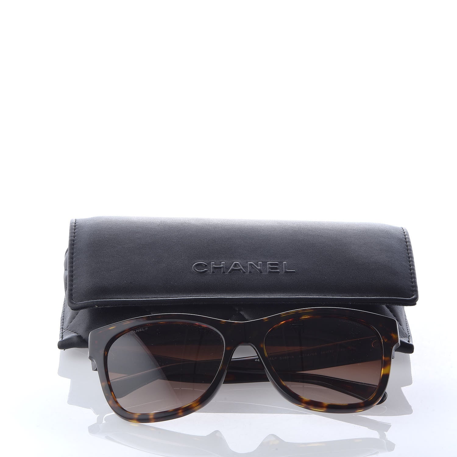 Chanel Acetate Runway Square Sunglasses 5380-A Dark Tortoise 7 of 7