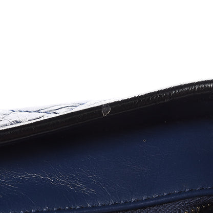 Chanel Aged Calfskin Quilted Medium Gabrielle Hobo Navy Black 13 of 13