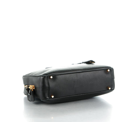 Prada Saffiano Lux Bowler Black 4 of 7