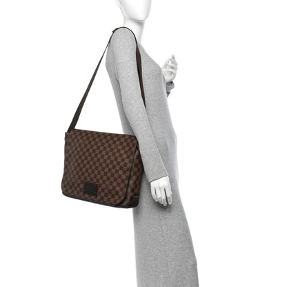 Louis Vuitton Damier Ebene Brooklyn GM 2 of 10