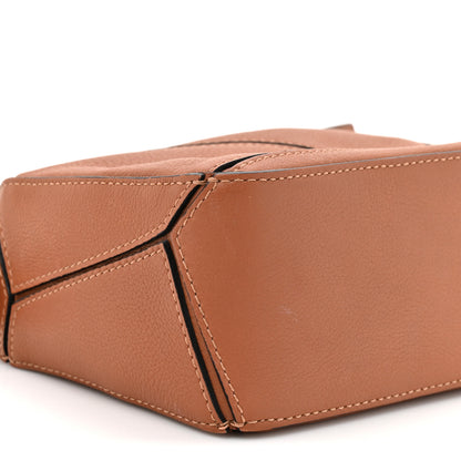 Loewe Calfskin Mini Puzzle Bag Tan 10 of 13