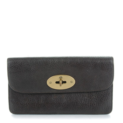 Mulberry Grainy Bayswater Wallet Chocolate 1 of 9
