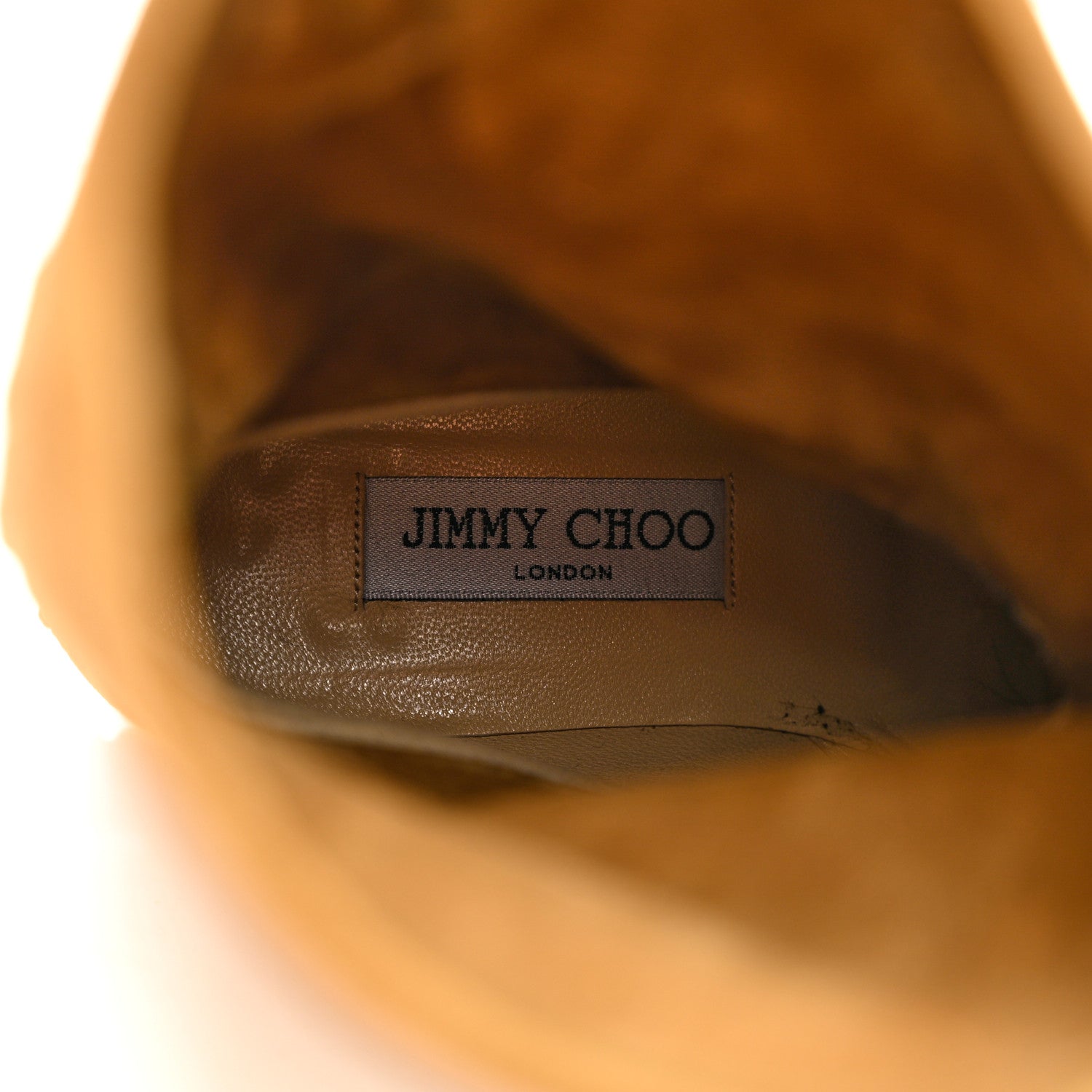 Jimmy Choo Suede Biker Boots 36.5 Tan 6 of 11