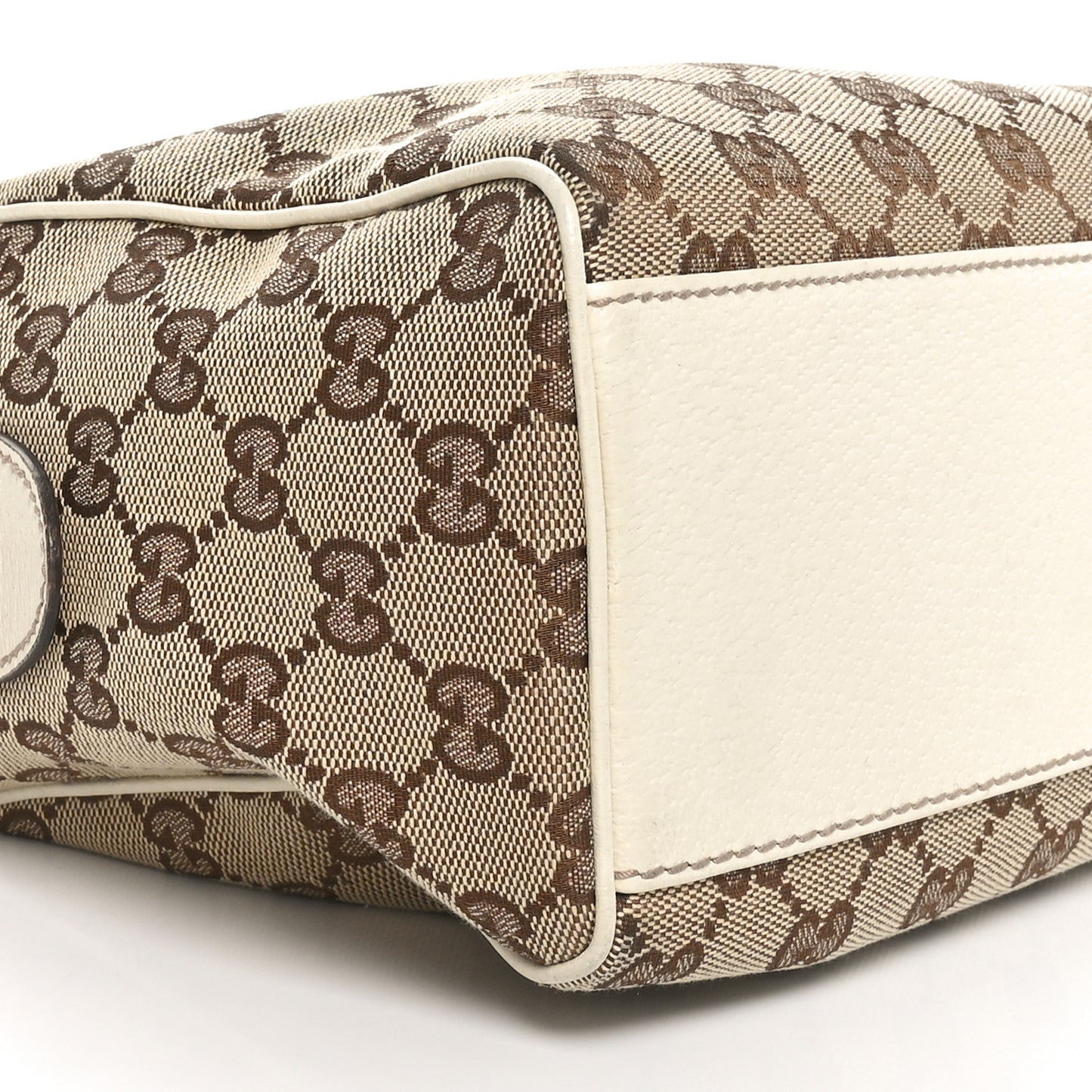Monogram Small Charmy Boston White