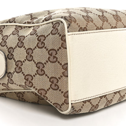 Gucci Monogram Small Charmy Boston White 9 of 10