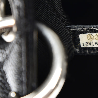 Chanel Caviar Quilted Grand Shopping Tote GST Black 7 of 8