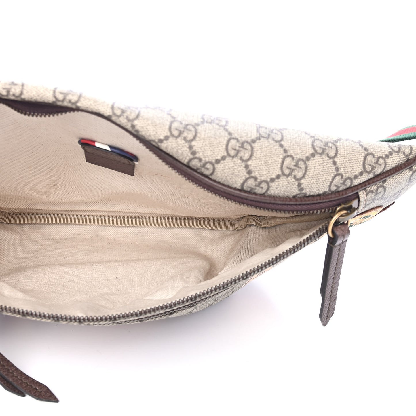 GG Supreme Monogram Courrier Belt Bag Beige New Acero