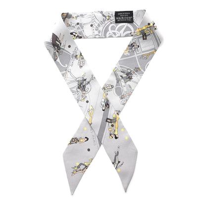 Hermes Gray Hermes Scarf 1 of 5