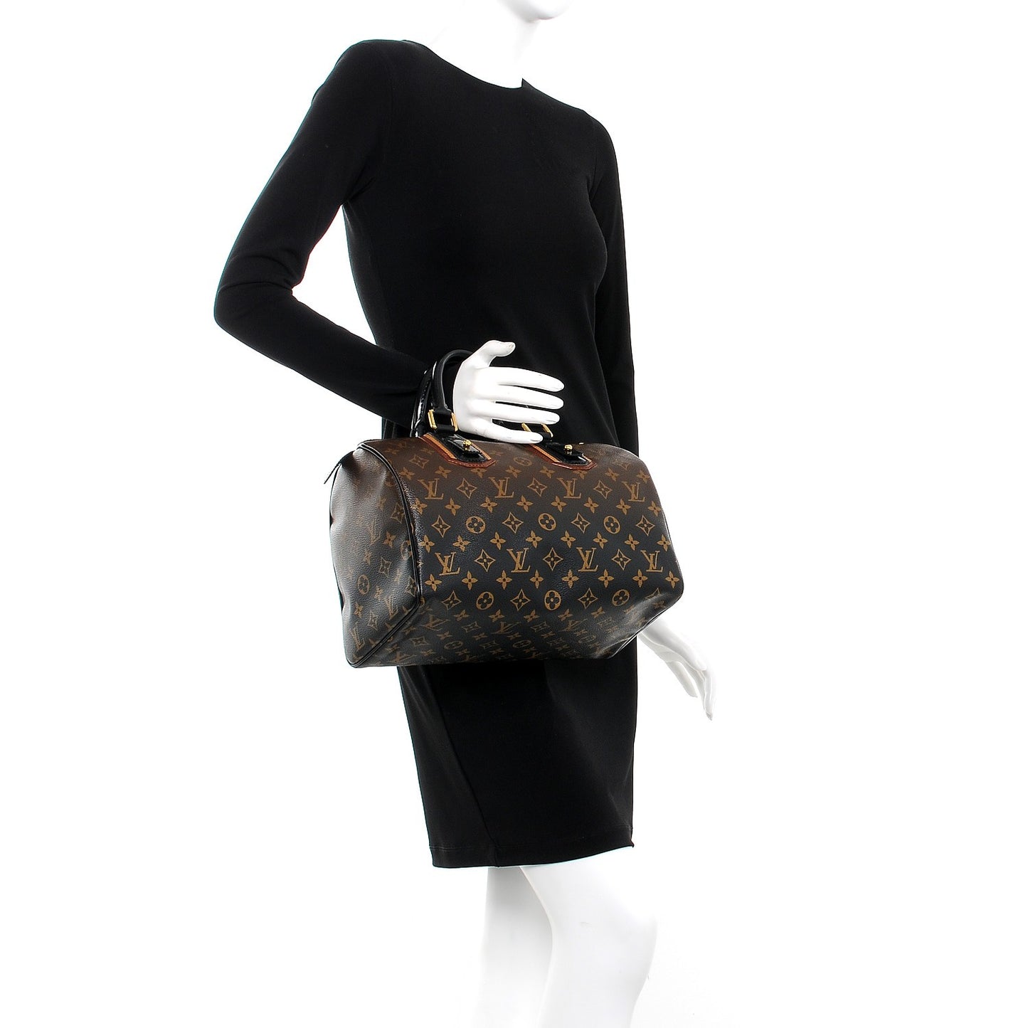 Monogram Mirage Speedy 30 Black