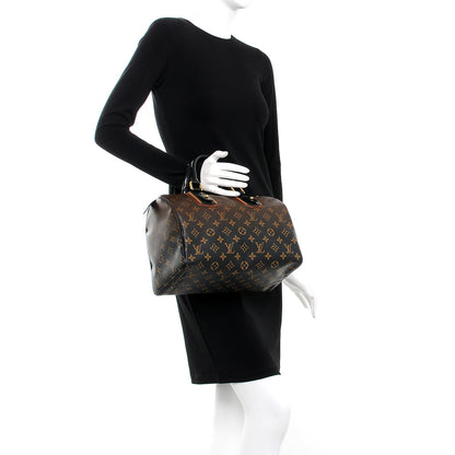 Louis Vuitton Monogram Mirage Speedy 30 Black 2 of 7