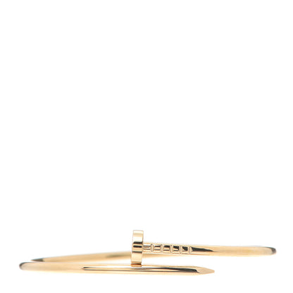 Cartier 18K Yellow Gold Small Juste Un Clou Bracelet 16 1 of 6