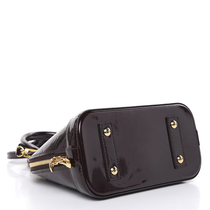 Louis Vuitton Vernis Alma BB Amarante 4 of 11