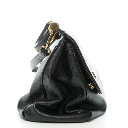 Dolce & Gabbana Dauphine Large Miss Sicily Satchel Black 4 of 9