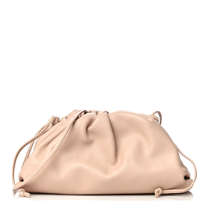 Bottega Veneta Butter Calfskin The Mini Pouch Almond 1 of 8