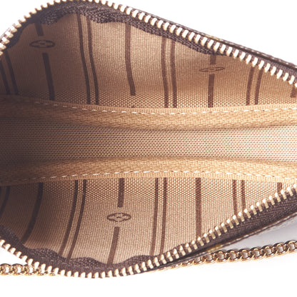 Louis Vuitton Monogram Complice Trunks and Bags Mini Pochette Accessories Beige 7 of 8