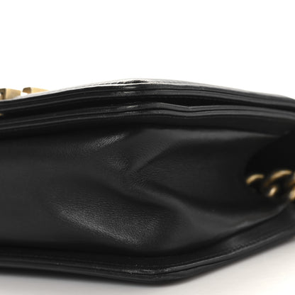 Chanel Snakeskin Calfskin Small Boy Flap Gold 10 of 12