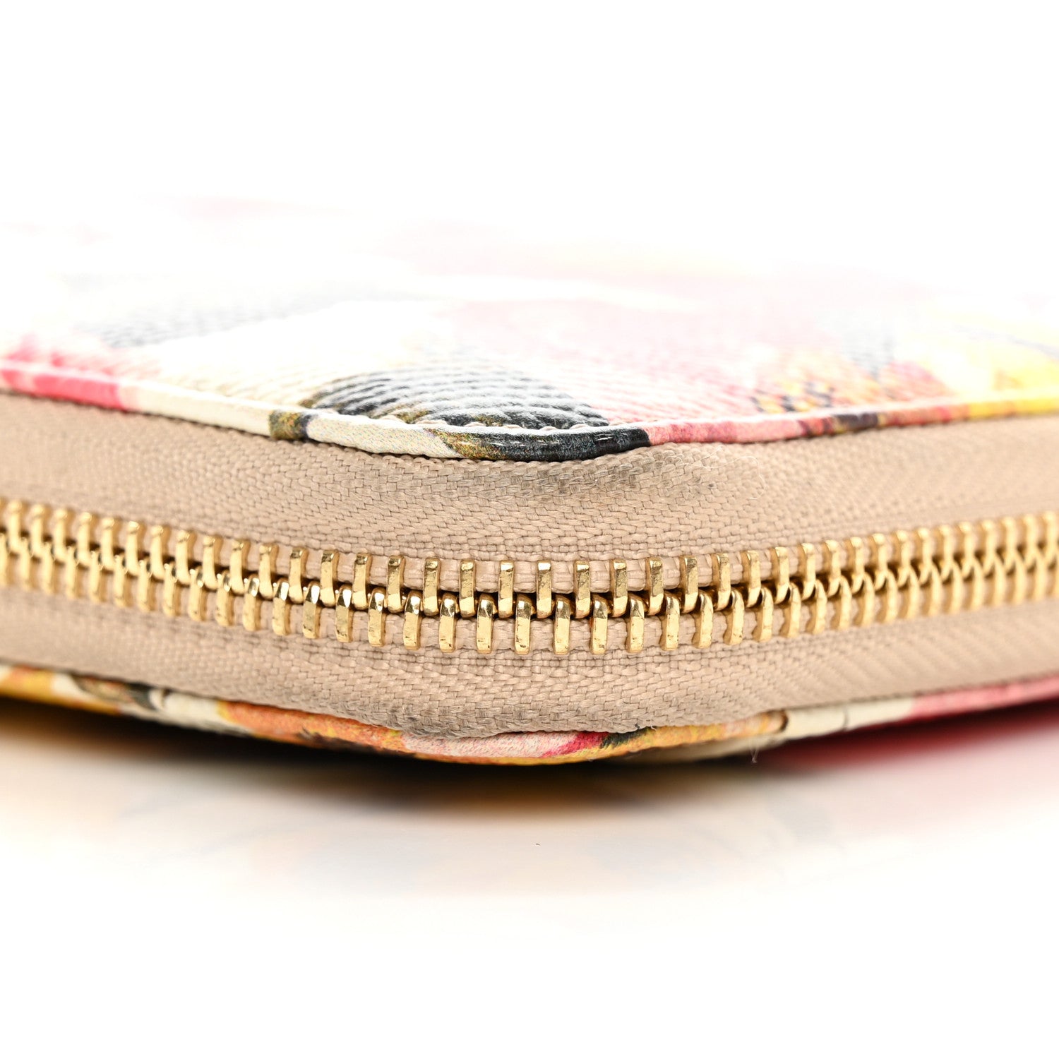 Dolce & Gabbana Dauphine Floral Print Zip Around Wallet Multicolor 9 of 11