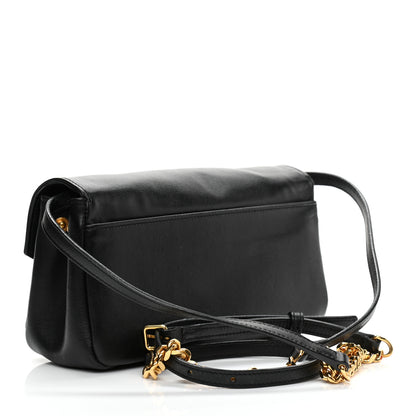 Saint Laurent Calfskin Crossbody Bag Black 3 of 9