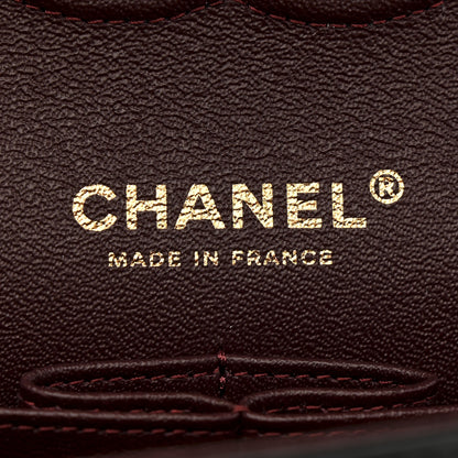 Chanel Lambskin Quilted Medium Double Flap Black 6 of 14