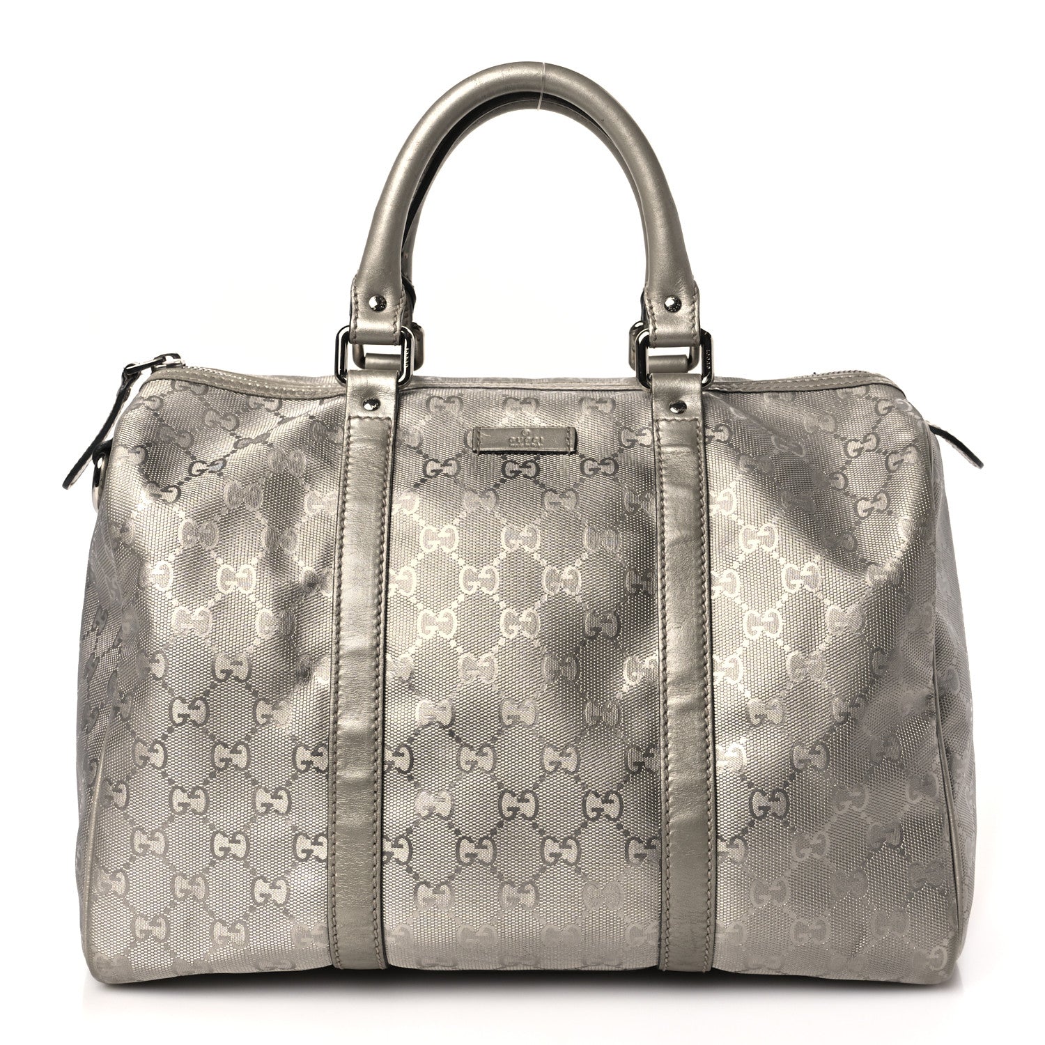 Gucci Imprime Monogram Medium Joy Boston Silver 1 of 10