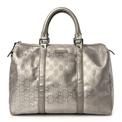 Gucci Imprime Monogram Medium Joy Boston Silver 1 of 10