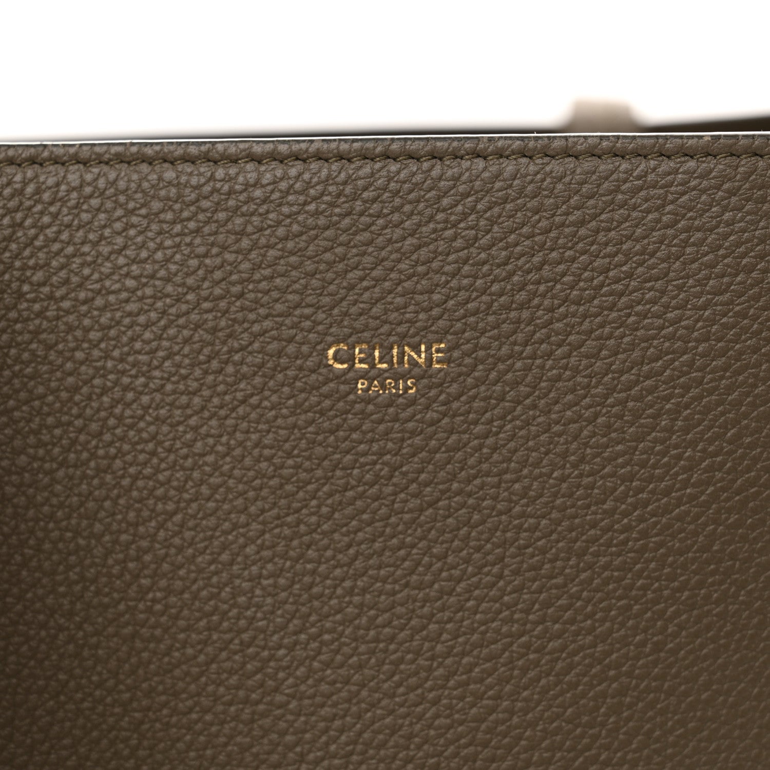 Celine Soft Grained Calfskin Small Belt Cabas Phantom Taupe 7 of 10