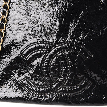 Chanel Vinyl XL Rock and Chain Flap Black 11 of 11