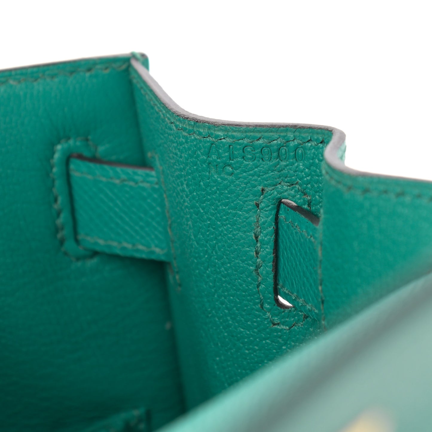 Epsom Kelly Sellier 28 Bleu Paon