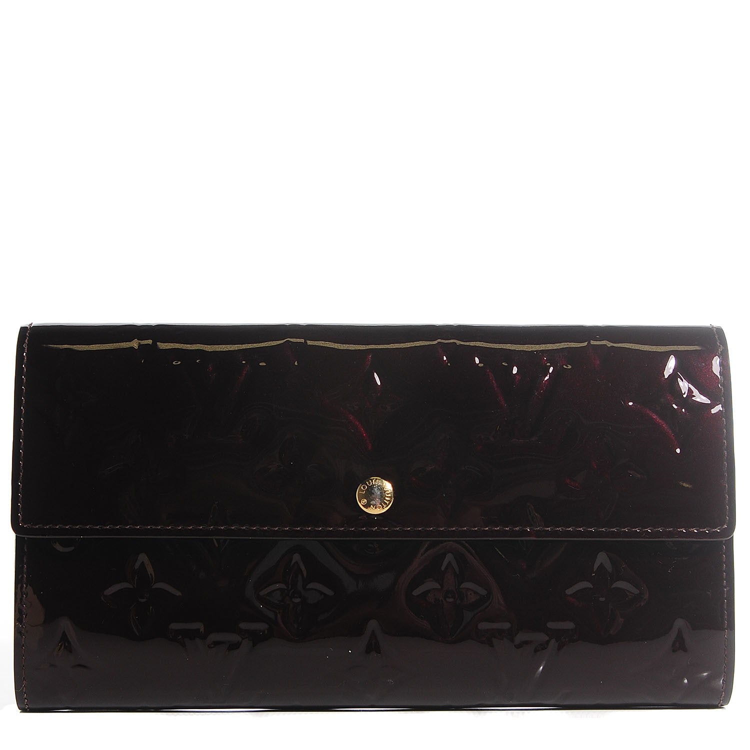 Louis Vuitton Vernis Sarah Wallet Amarante 1 of 7