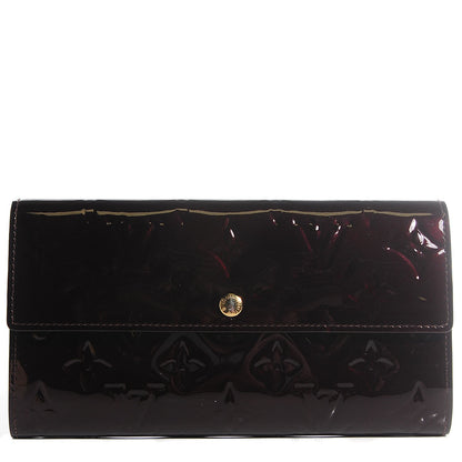 Louis Vuitton Vernis Sarah Wallet Amarante 1 of 7