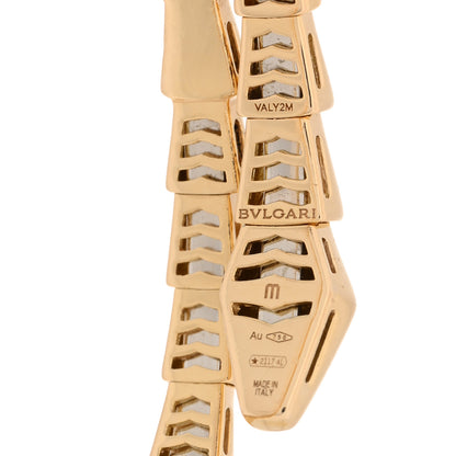 Bulgari 18K Yellow Gold Serpenti Viper Bracelet M 5 of 9