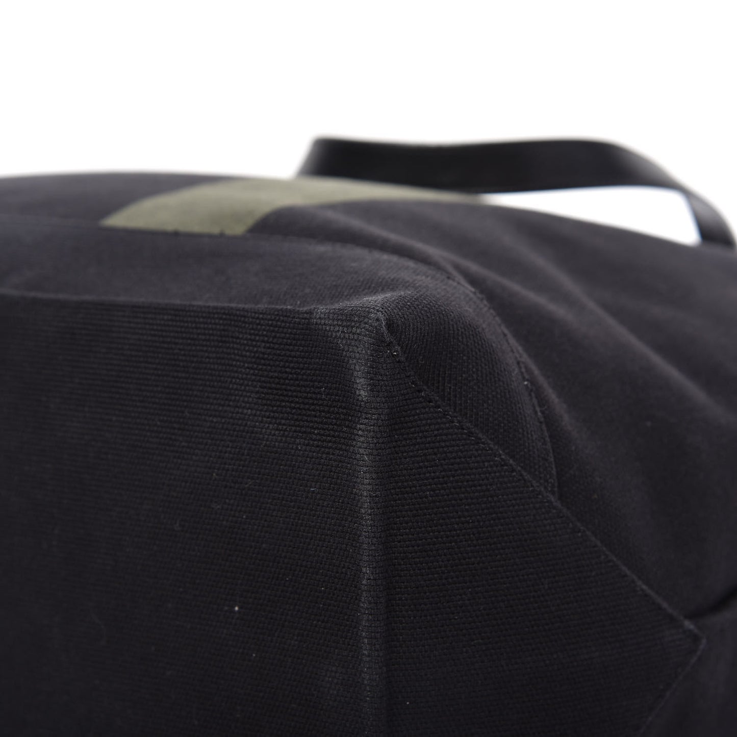 Canvas Beach Shopping East West Tote Black