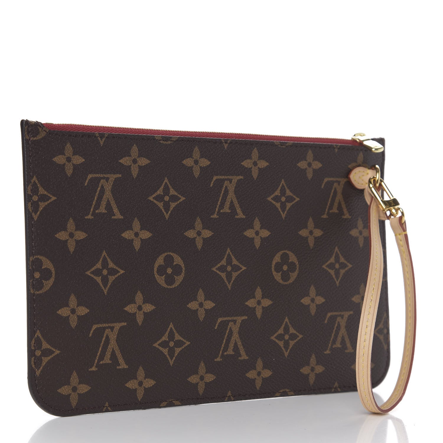 Louis Vuitton Monogram Neverfull MM GM Pochette Cherry 2 of 6