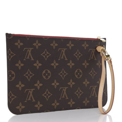 Louis Vuitton Monogram Neverfull MM GM Pochette Cherry 2 of 6