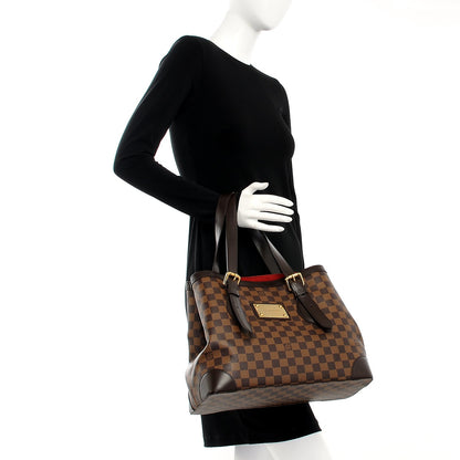 Louis Vuitton Damier Ebene Hampstead MM 2 of 11
