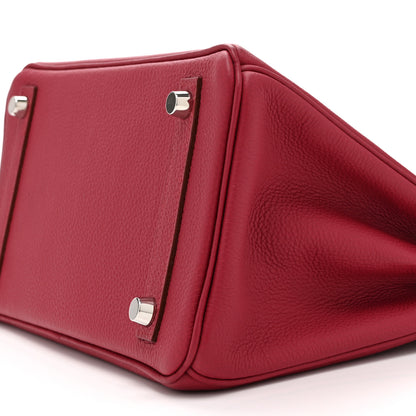 Hermes Togo Birkin 25 Rouge Grenat 10 of 10